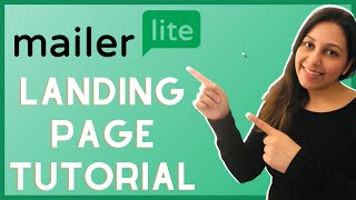 Mailerlite Landing Page Tutorial 2022