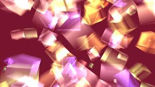 Flying Colored Cubes    best animated special effects overlays and background for video editing