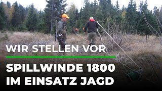 Wir stellen vor: Spillwinde 1800 im Einsatz Jagd | GRUBE.DE