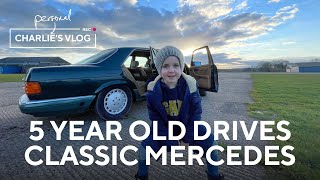 Weekly Diary: The Naked Vlog. Archie drives the old Merc, Annemarie thinks I'm having an affair.