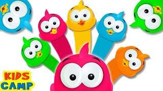 🌈 Learn Colors | Lucky Ducky Finger Family | Educational Videos For Kids