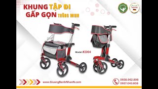 🔥 WOW! KHUNG TẬP ĐI GẤP GỌN - Bạn sẽ không tin mình cần nó đến thế! 🔥