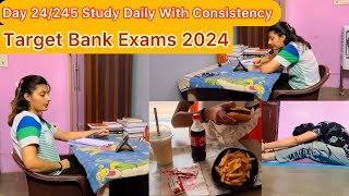 Day 24/245 Study Daily With Consistency ||Target Bank Exams 2024||