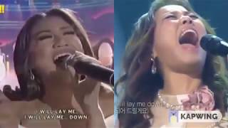 Morissette Amon VS. So Hyang #BridgeOverTroubledWater