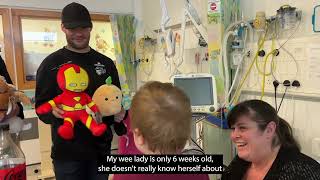 Belfast Giants Visit Children's Ward