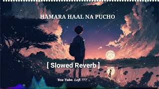 Hmara Hal na pusho full lofi song  Slowed and Reverb lofi 777