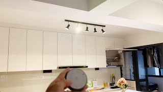 Ikea STRATOSFÄR Ceiling Light Installation | with TRÅDFRI GU10 Smart Bulbs