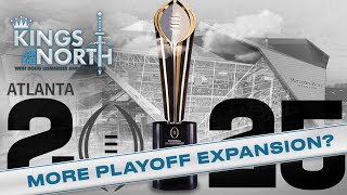 College Football Playoff expansion debate, Paterno Field, and Northern CFB news