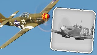 Running Away Would Have Been Boring (P-51D Mustang VS Spitfire LF MK IX) [DCS Dogfight]