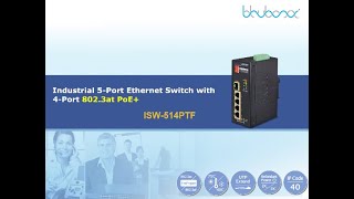 ISW-514PTF Industrial Ethernet Switch