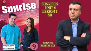 SUNRISE 9 SB UNIT 6 LESSON 1 ئینگلیزی پۆلی نۆیەم