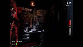 Foxy jumpscare in FNaF