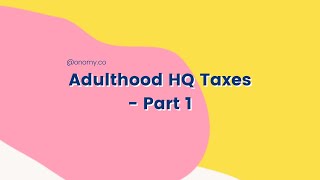 Part 1 of adulthood HQ taxes #taxes #tax #incometax #incometaxreturn