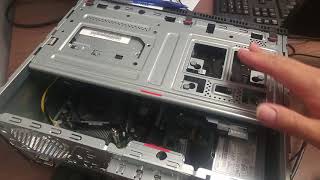 Lenovo m710t PC Tower internal view quick look