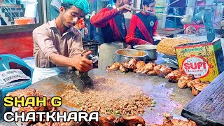 Lahori spicy chicken piece | Shah g tawa chicken in androon Lahore food street