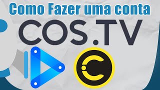 Como Fazer uma conta / Canal na Cos.Tv