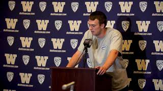 UW vs. BYU - Jake Browning Postgame Press Conference