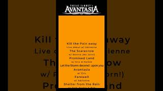 AVANTASIA -  Setlist and Singer - Oberhausen - Latin America Tour Kick Off Show - 2023