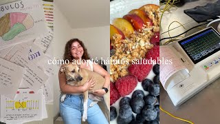 cómo organicé mi tiempo para adoptar hábitos saludables (gimnasio, estudio, uni) viviendo sola