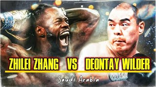 ZHILEI ZHANG VS DEONTAY WILDER🥊🥊 PERTEMPURAN SESAMA RAJA K'O..