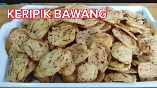 Resep keripik bawang merah takaran 1/4 kg tepung renyah dan gurih