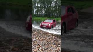 Чуть не утопили Cadillac SRX