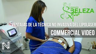 LIPOLASER Elimina grasa localizada y moldea la figura | Espacio Beleza Spa Curacao | Promo Video