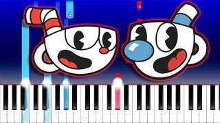 The Cuphead Show! OST! Elder kettle Little Vegetables  (SLOW EASY Piano Tutorial)