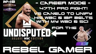 Undisputed: Career Mode - 47th Pro Fight! Undisputed Title Fight WBC & IBF (#48) - XBOX SERIES X