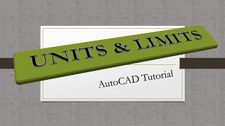 How to set UNITS & LIMITS in Auto CAD।Auto CAD# 4  Bangla