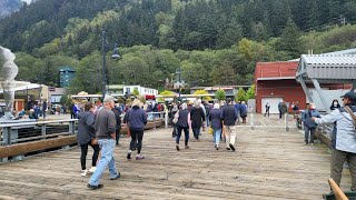 Juneau Cruise Terminal Morning Walk | Mendenhal Glacier Tour | Street Food At Night