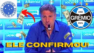 ACABOU DE SE PRONUNCIAR 💣 | NOTÍCIAS DO GRÊMIO HOJE.