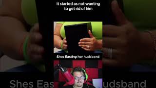 Shes LITERALY EATING her husband #funny #funnnyclips #funnyclipsmoments #funnyclips4you