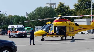 San Severo, in azione l'elisoccorso