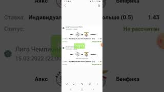 Прогноз на футбол Аякс  Бенфика