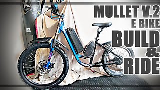 DIY 48V 1000W MULLET E-MX Ebike V.2 // 24" X 20" // BUILD + FULL Throttle OFF ROAD Ride