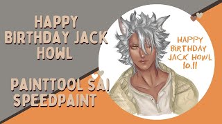 Happy Birthday Jack Howl | Twisted Wonderland | PaintTool Sai speedpaint | ツイステッドワンダーランド ジャック ハウル