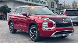 2024 MITSUBISHI OUTLANDER SEL 2.5 S-AWC  (Red with Light Gray Interior)