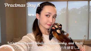 Practice With Me!! Sibelius and Tchaikovsky Violin Concerto, Bach 一緒に練習しよう シベリウス協奏曲、チャイコフスキー協奏曲、バッハ