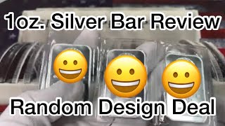 Reviewing: 1oz Silver Bar- Random Secondary Deal - @Silver_Prospect