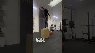 Rainbow Slam Into Box Jump