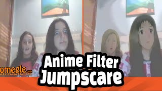 Omegle JUMPSCARE PRANK - Anime Filter