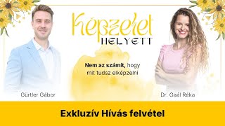 Nem a képzelet számít, hanem ez. 🎙️ Beszélgetés Dr. Gaál Rékával a tudatosságról