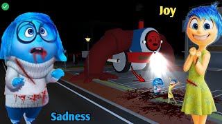 JOY & SADNESS Horror Zombie (Inside Out) haunted Yuta Mil 😱 | SAKURA School Simulator Horror Drama 👺