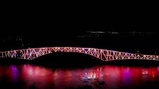 San Juanico Bridge at Night