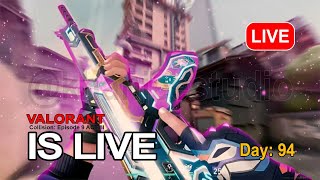 Day 94 | Climbing Ranks | Valorant LIVE | Can I Go Immortal Today