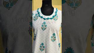 Neck design for kurti#shortsfeed#shorts@umatiyastitching