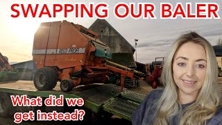 SWAPPING BALERS / upgrading the TL90