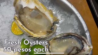 WANTUSAWA OYSTER BAR || POBLACION, MAKATI CITY|| BAKED, FRESH, GRILLED or FRIED OYSTER 50 PESOS EACH