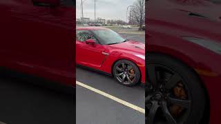 Nissan GTR before tinting the windows at Tint World.